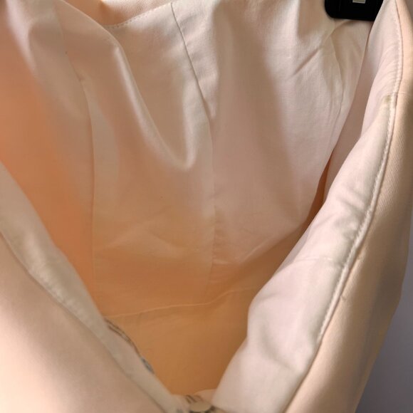 Rubber Ducky Short Strapless Cream Dress - Picture 5 of 5